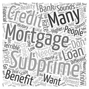 subprime home loans